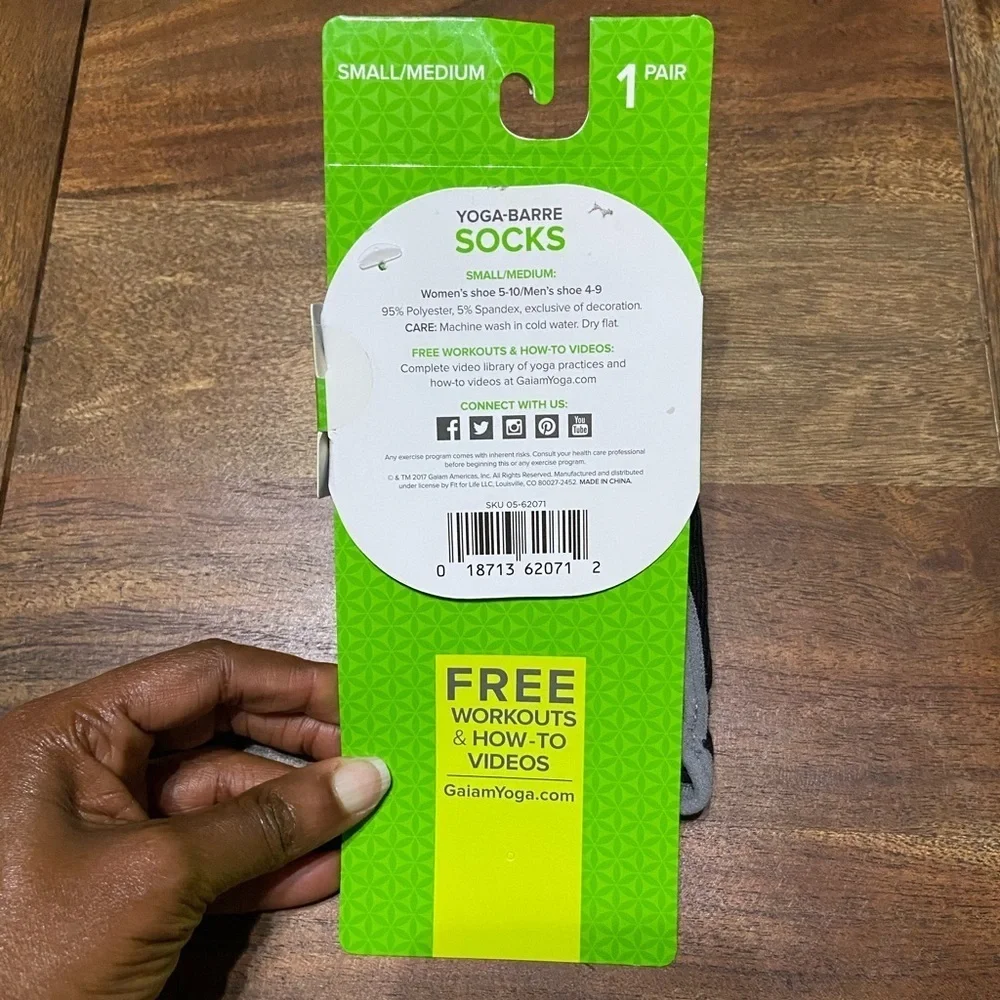 GAIAM Yoga barre Socks